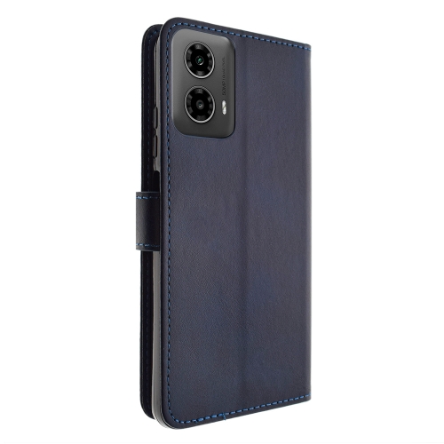 Калъф Тефтер Marva Wallet за Motorola Moto G34, Син