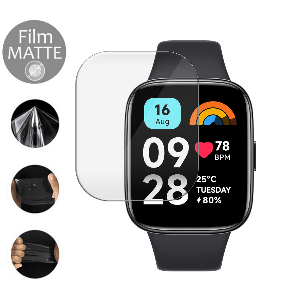 Хидрогел протектор MATTE за часовник Xiaomi Redmi Watch 3 Active