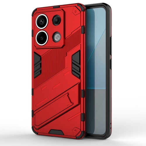 Удароустойчив калъф Shockproof за Xiaomi Redmi Note 13 Pro 5G, Червен