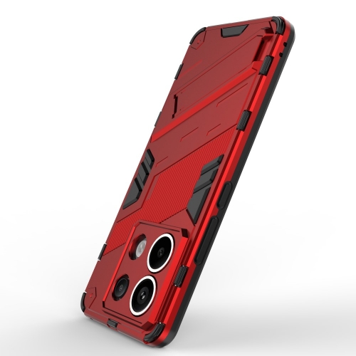 Удароустойчив калъф Shockproof за Xiaomi Redmi Note 13 Pro 5G, Червен