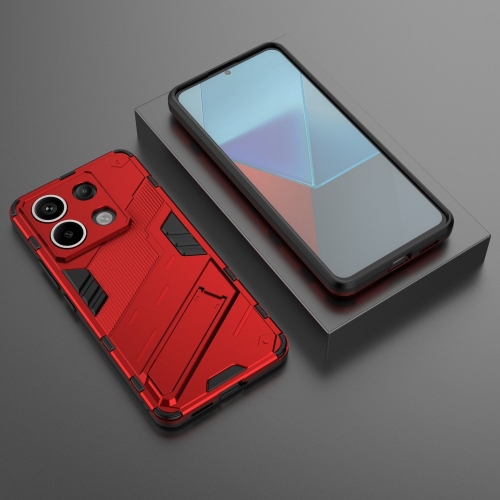 Удароустойчив калъф Shockproof за Xiaomi Redmi Note 13 Pro 5G, Червен