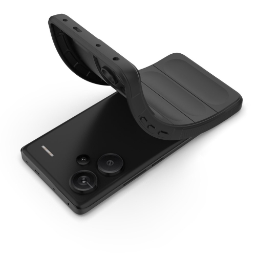 Силиконов калъф Wear-resistant за Xiaomi Redmi Note 13 Pro Plus 5G, Черен