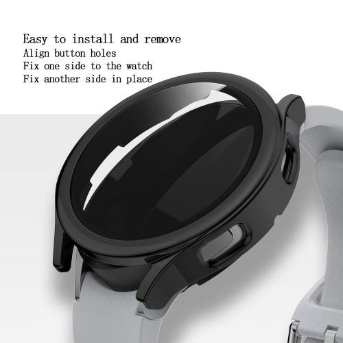 Калъф за Samsung Galaxy Watch 4 44mm, Черен