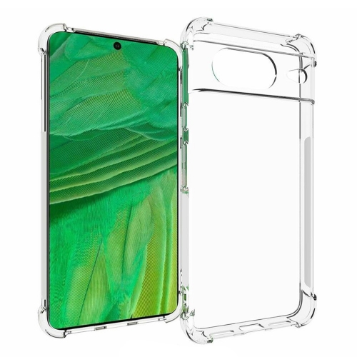 Силиконов калъф Anti-drop за Google Pixel 8, Прозрачен
