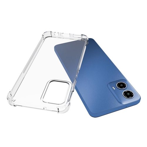 Силиконов калъф Anti-drop за Motorola Moto G34, Прозрачен