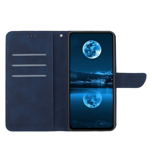 Калъф тефтер Wallet за Motorola Moto G34, Син