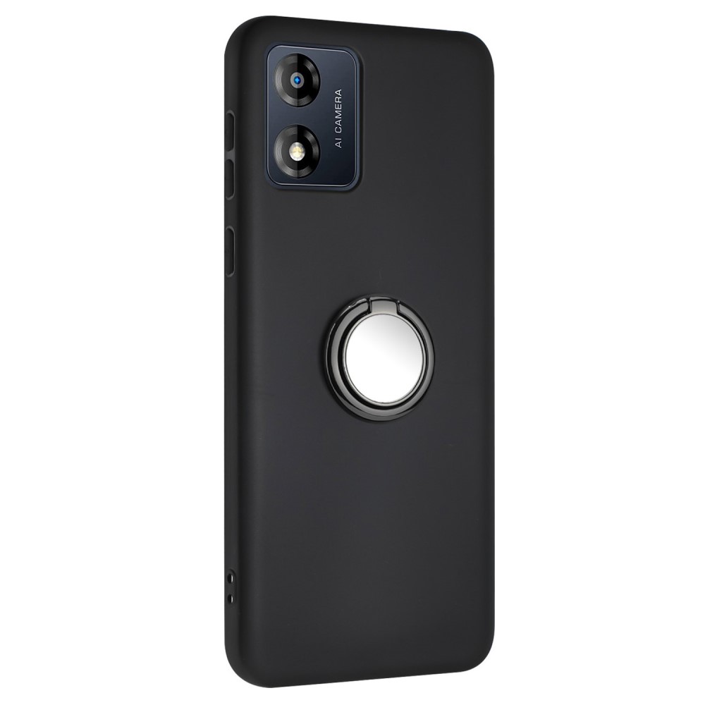 Силиконов калъф Silicone Ring за Motorola Moto E13, Черен