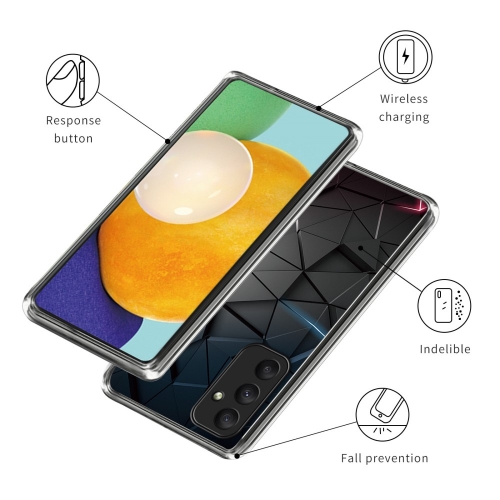 Силиконов калъф за Samsung Galaxy A35 5G, Тъмни триъгълници