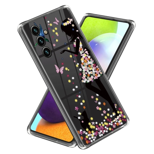 Силиконов калъф за Samsung Galaxy A35 5G, Цветна фея