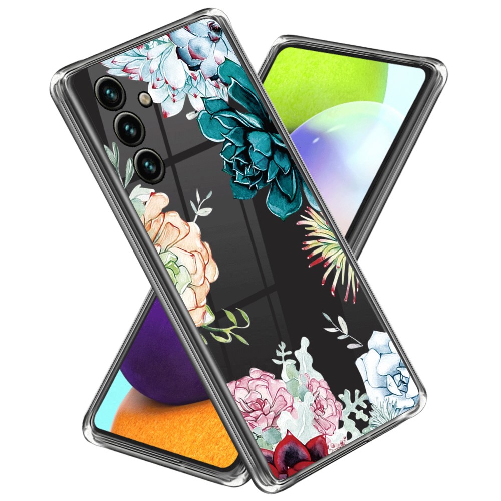 Силиконов калъф за Samsung Galaxy A55 5G, Цвете