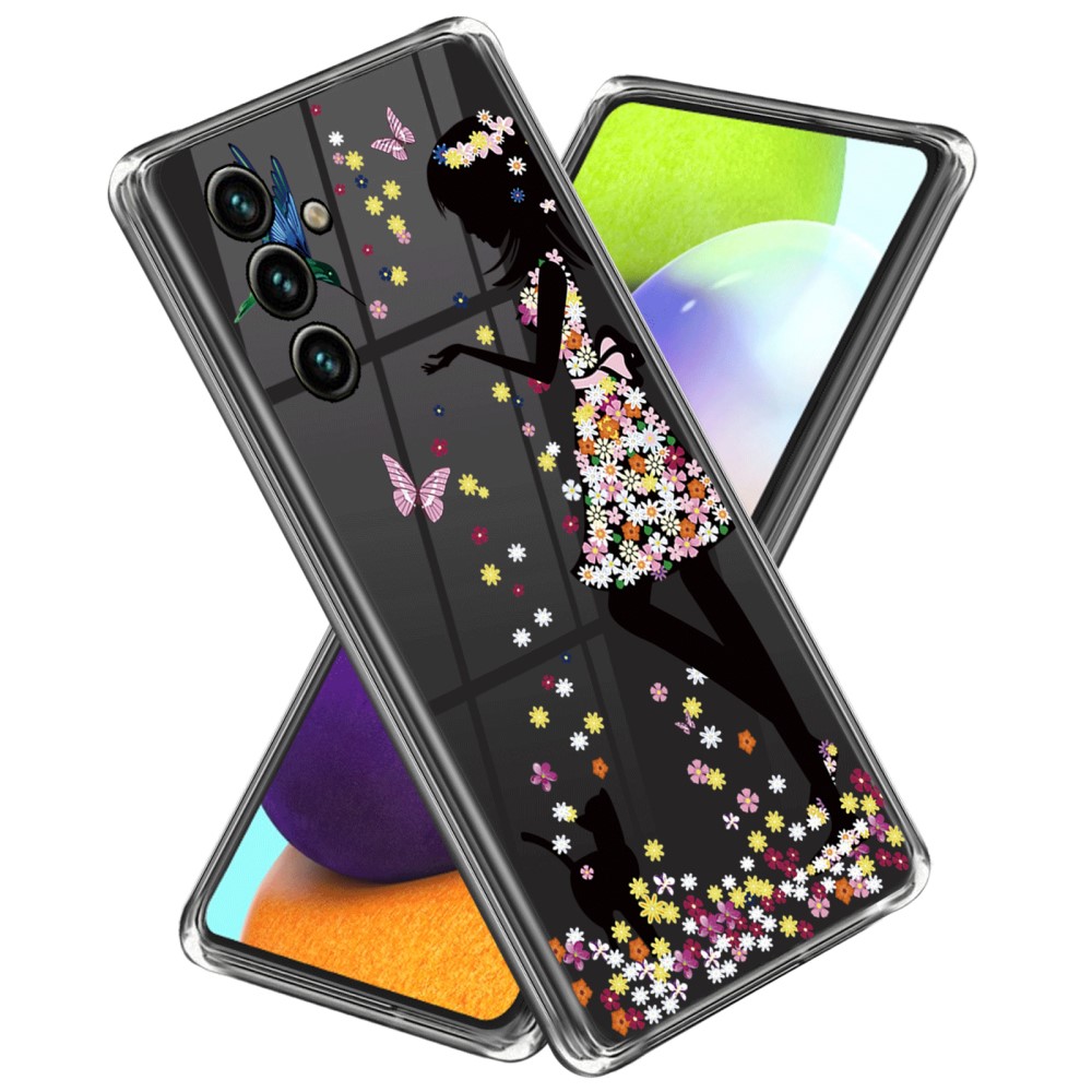 Силиконов калъф за Samsung Galaxy A55 5G, Цветна фея