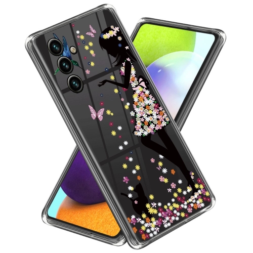 Силиконов калъф за Samsung Galaxy A55 5G, Цветна фея