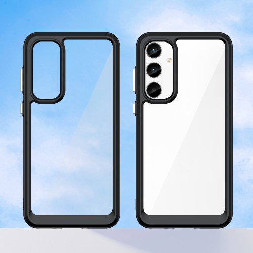 Удароустойчив калъф Acrylic за Samsung Galaxy A35 5G, Черен