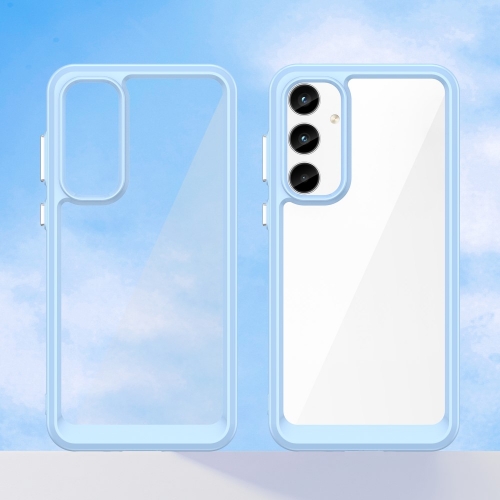 Удароустойчив калъф Acrylic за Samsung Galaxy A35 5G, Син