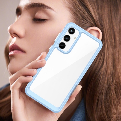 Удароустойчив калъф Acrylic за Samsung Galaxy A35 5G, Син