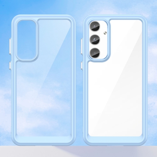 Удароустойчив калъф Acrylic за Samsung Galaxy A55 5G, Син