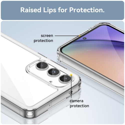 Удароустойчив калъф Acrylic за Samsung Galaxy A55 5G, Прозрачен