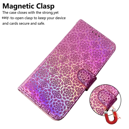 Калъф тефтер Dazzling Flower за Samsung Galaxy A35 5G, Розов