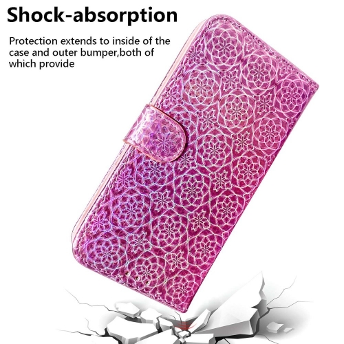 Калъф тефтер Dazzling Flower за Samsung Galaxy A35 5G, Розов