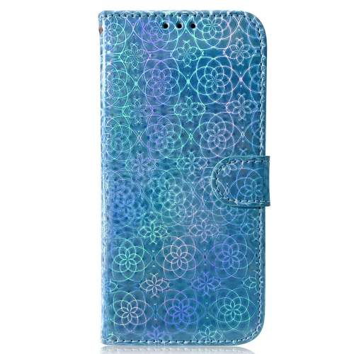 Калъф тефтер Dazzling Flower за Samsung Galaxy A55 5G, Син