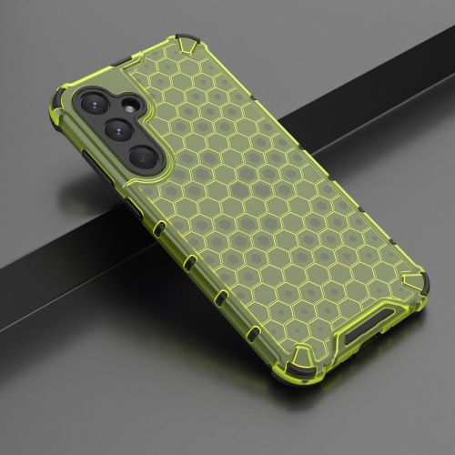 Удароустойчив калъф Shock Absorber за Samsung Galaxy A35 5G, Зелен