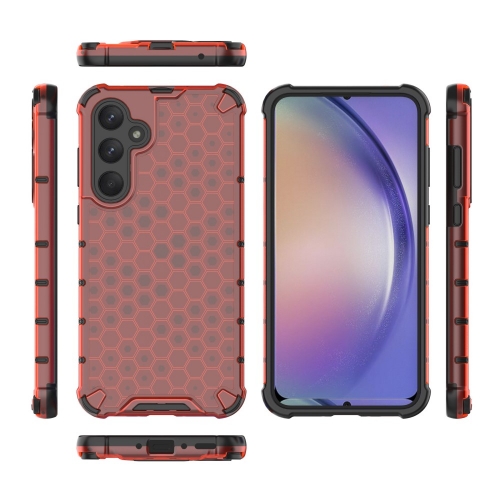 Удароустойчив калъф Shock Absorber за Samsung Galaxy A35 5G, Червен