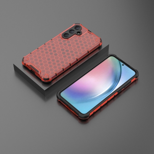 Удароустойчив калъф Shock Absorber за Samsung Galaxy A55 5G, Червен