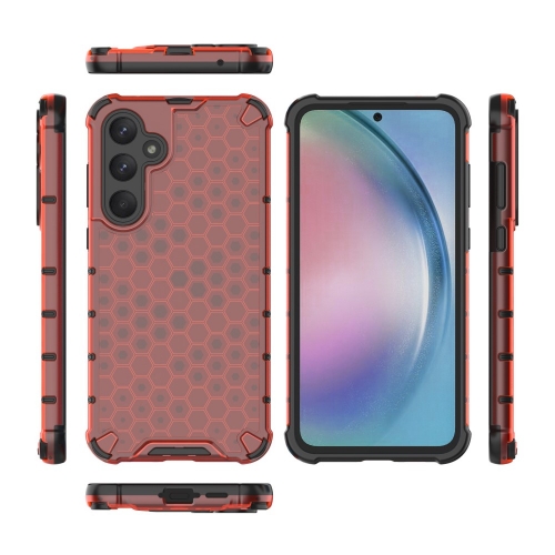 Удароустойчив калъф Shock Absorber за Samsung Galaxy A55 5G, Червен