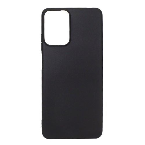 Силиконов калъф Matte за Motorola Moto G24, G04, Черен