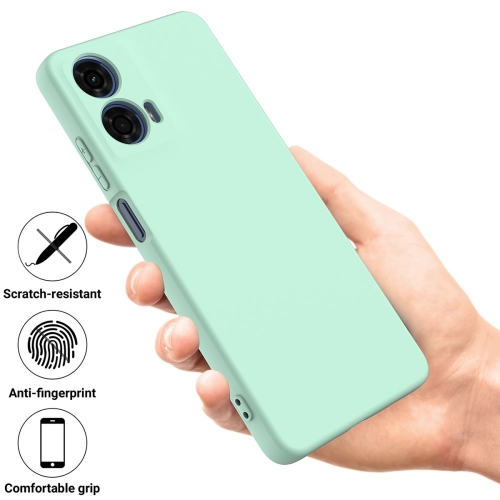 Силиконов калъф Anti-scratch за Motorola Moto G24, G04, Зелен