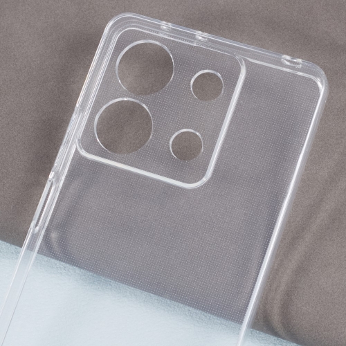 Силиконов калъф за Xiaomi Redmi Note 13 5G, Прозрачен