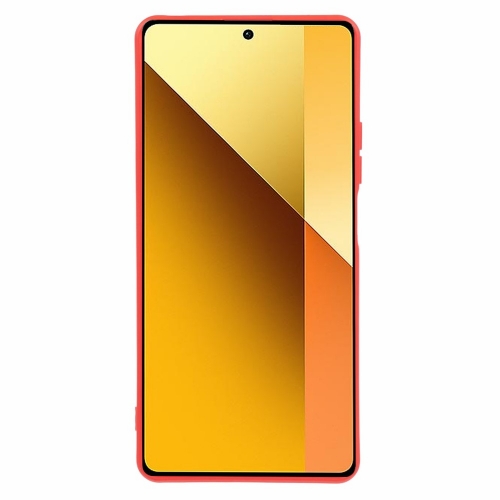 Силиконов калъф Silicone Lite за Xiaomi Redmi Note 13 5G, Червен