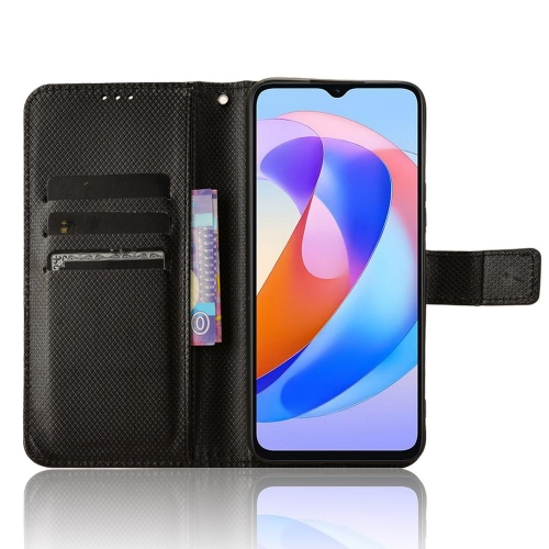 Калъф Тефтер Diamond за Huawei Magic6 Lite, Черен