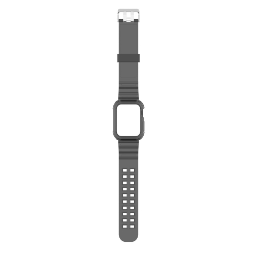 Силиконова каишка Apple Watch Series 9 Series, 8, 7 41mm, Черен