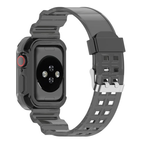 Силиконова каишка Apple Watch Series 9 Series, 8, 7 41mm, Черен