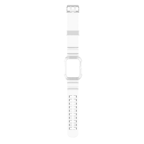 Силиконова каишка Apple Watch Series 9 Series, 8, 7 41mm, Прозрачен