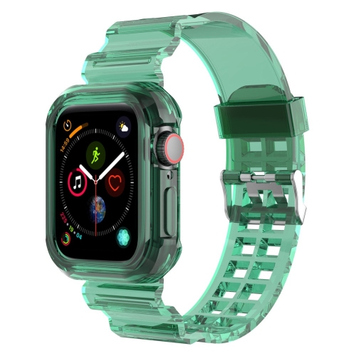 Силиконова каишка Apple Watch Series 9 Series, 8, 7 41mm, Зелен