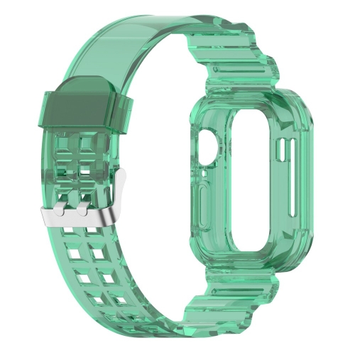 Силиконова каишка Apple Watch Series 9 Series, 8, 7 41mm, Зелен