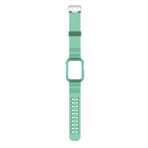 Силиконова каишка Apple Watch Series 9 Series, 8, 7 41mm, Зелен