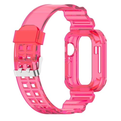 Силиконова каишка Apple Watch Series 9 Series, 8, 7 41mm, Розова