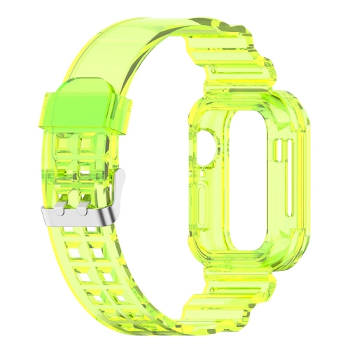 Силиконова каишка Apple Watch Series 9 Series, 8, 7 41mm, Жълт