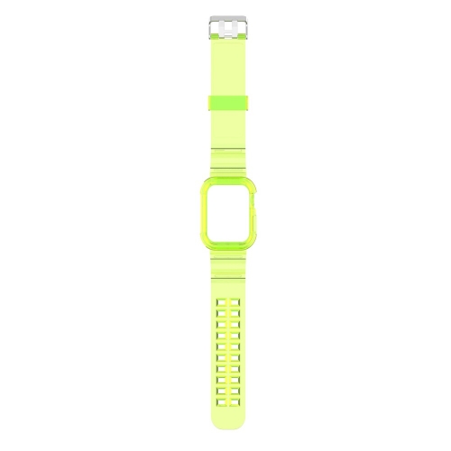 Силиконова каишка Apple Watch Series 9 Series, 8, 7 41mm, Жълт