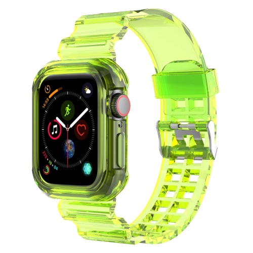 Силиконова каишка Apple Watch Series 9 Series, 8, 7 41mm, Жълт