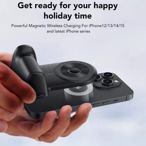 Външна батерия VEGER Tourist W0569, 5000mah, MagSF, QC3.0, PD, 20W, Черен