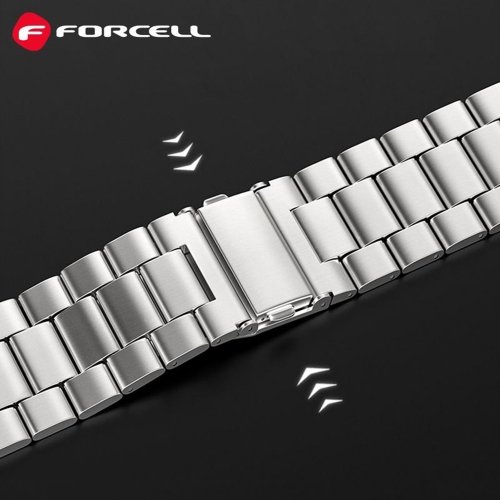 Метална каишка FORCELL FA10 за Apple Watch  38, 40, 41mm, Сребрист