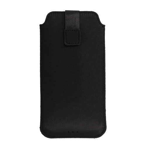 Универсален калъф с издърпване - HIT Pouch за Samsung S23 Ultra / S22 Ultra / Redmi 12C, Черен