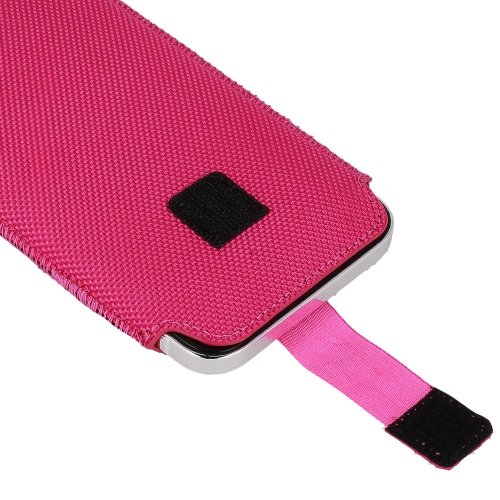 Универсален калъф с издърпване HIT Pouch за Samsung S23 Ultra / S22 Ultra / Redmi 12C, Розов