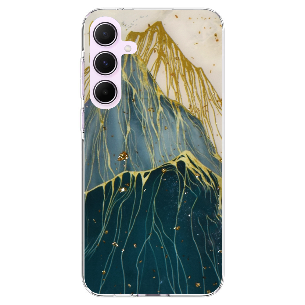 Силиконов калъф Gold Glam за Samsung Galaxy A14, Планина