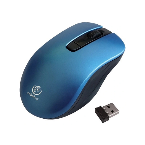Безжична мишка Rebeltec Star wireless, Син
