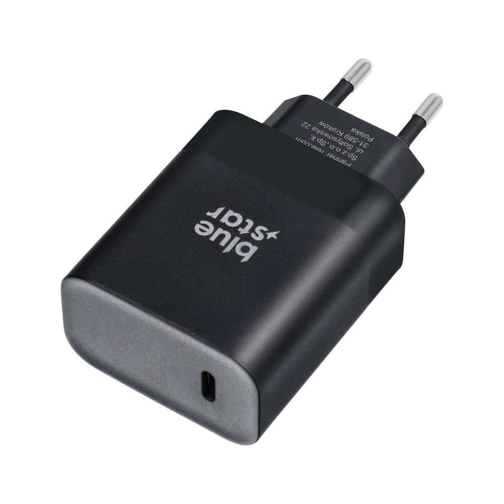 Зарядно 220V, Blue Star, USB C, socket 3A, 45W, PD, QC 4.0 function